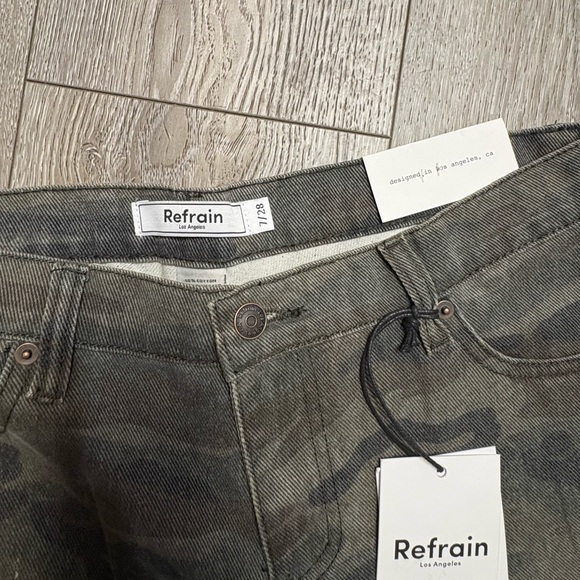 Refrain Los Angeles Camouflage Wide-Leg Pants - Picture 9 of 11